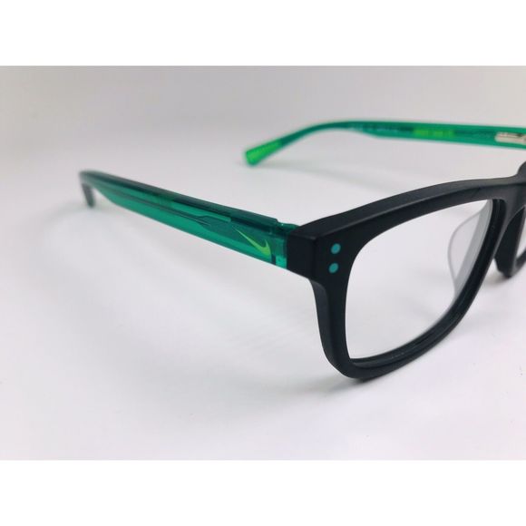 New KIDS NIKE 5536 001 Black & Neptune Green Eyeglasses 46mm with Nike Case main image 4